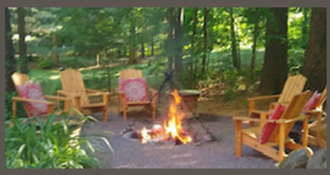 Bed And Breakfast Suite At The Wooded Retreat Pine City 外观 照片