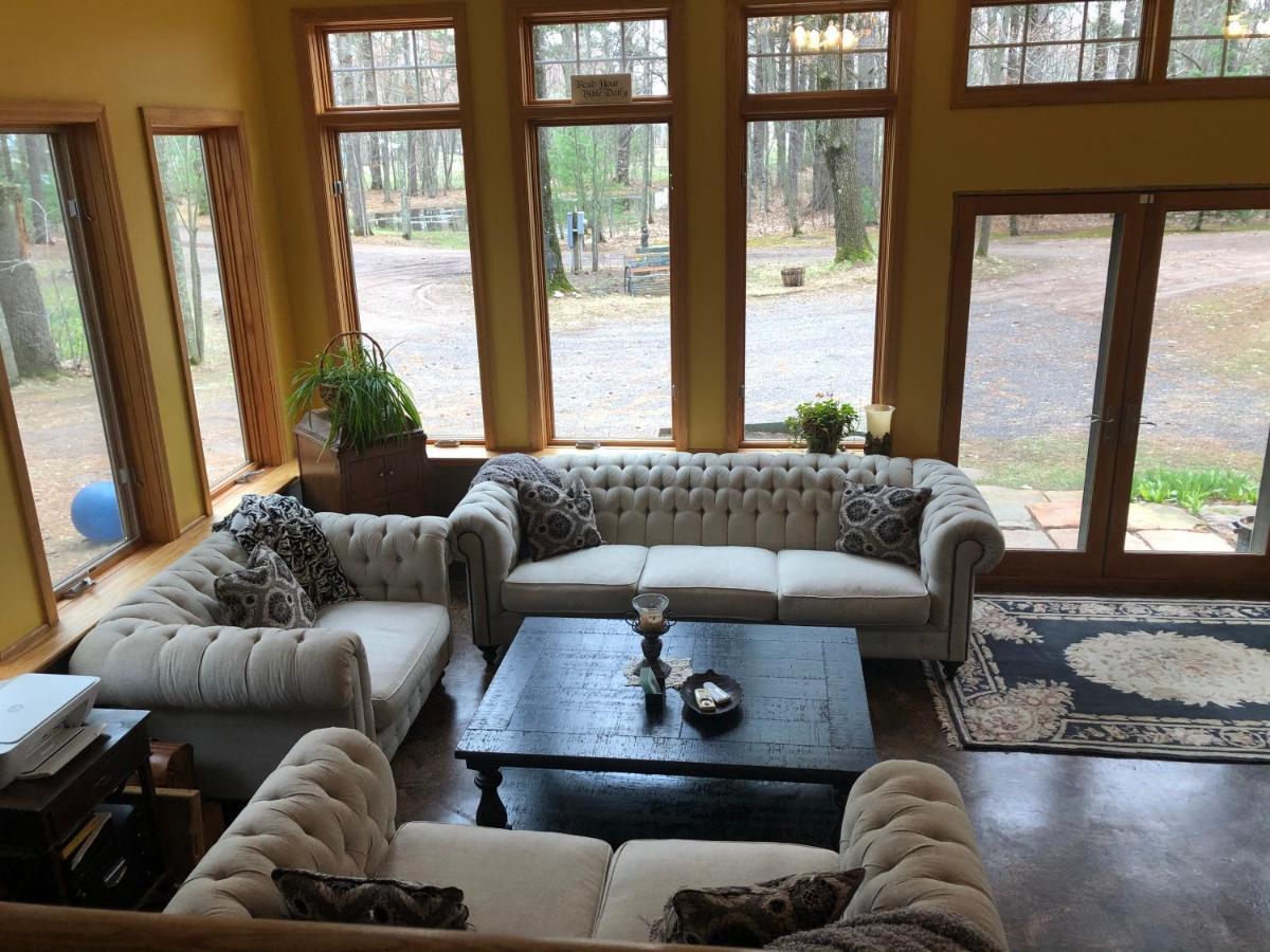 Bed And Breakfast Suite At The Wooded Retreat Pine City 外观 照片